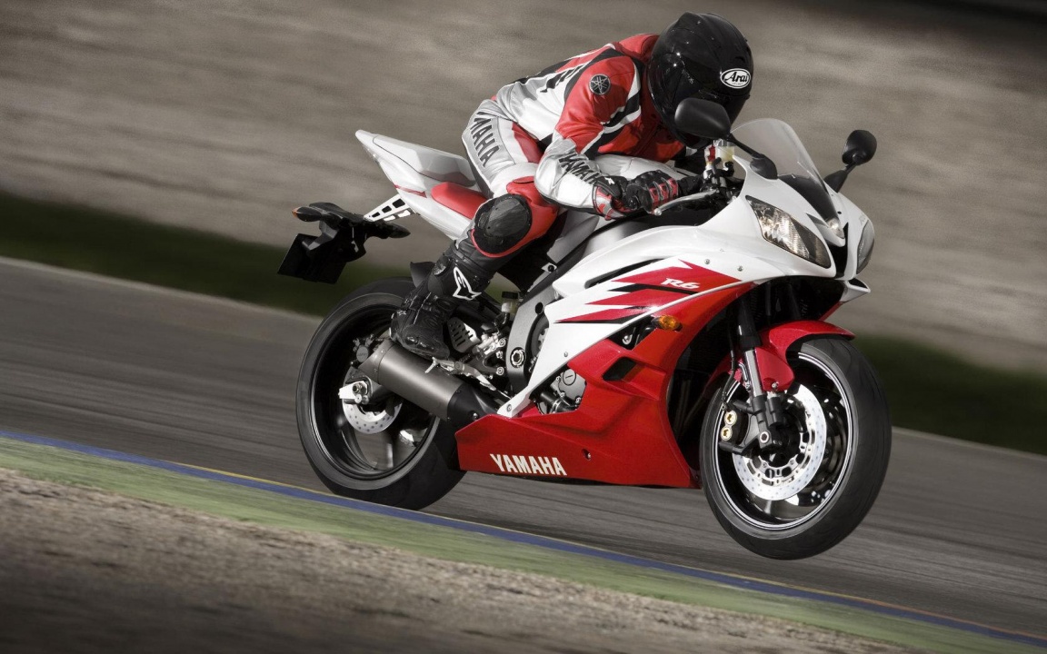 2006 Yamaha YZF-R6 Red Wallpapers - 1152x720 - 263594