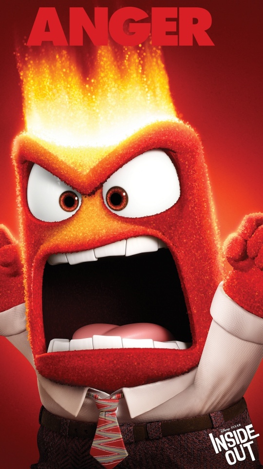 Anger Inside Out 2015 Wallpapers 540x960 190083
