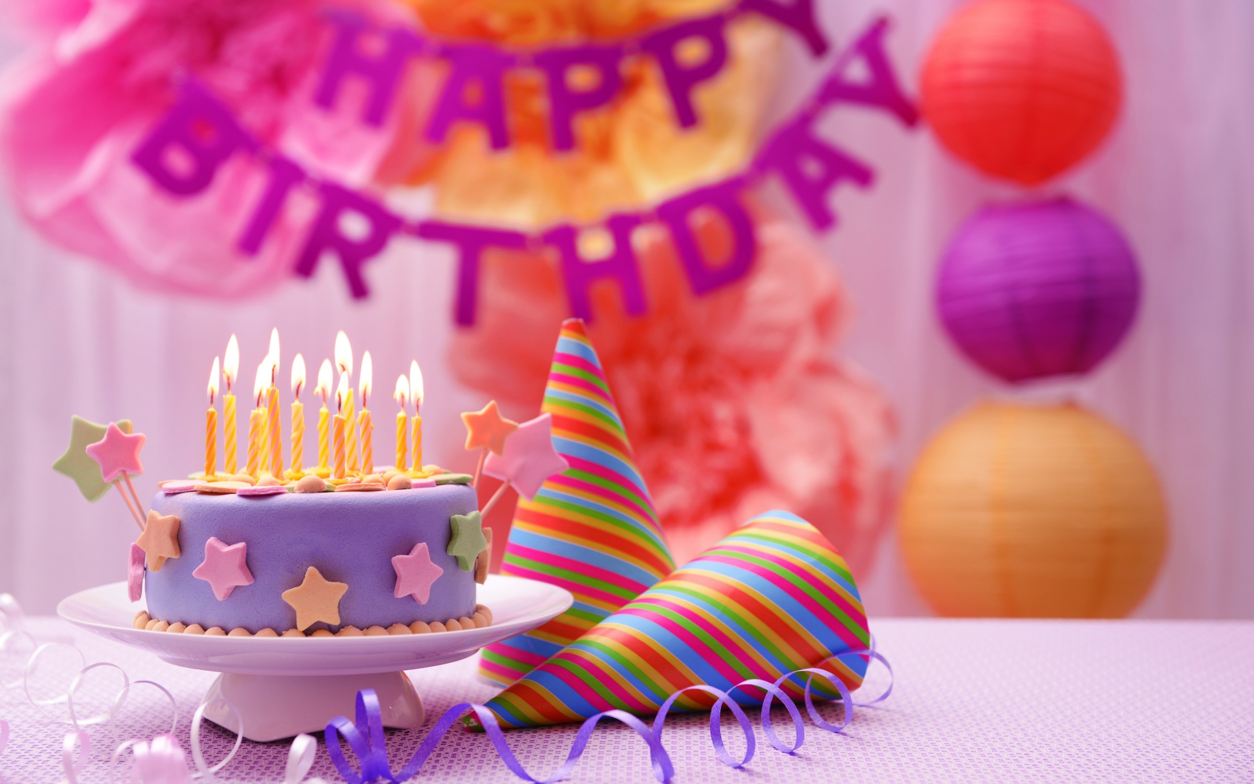 Birthday Decoration Wallpapers - 2560x1600 - 726458