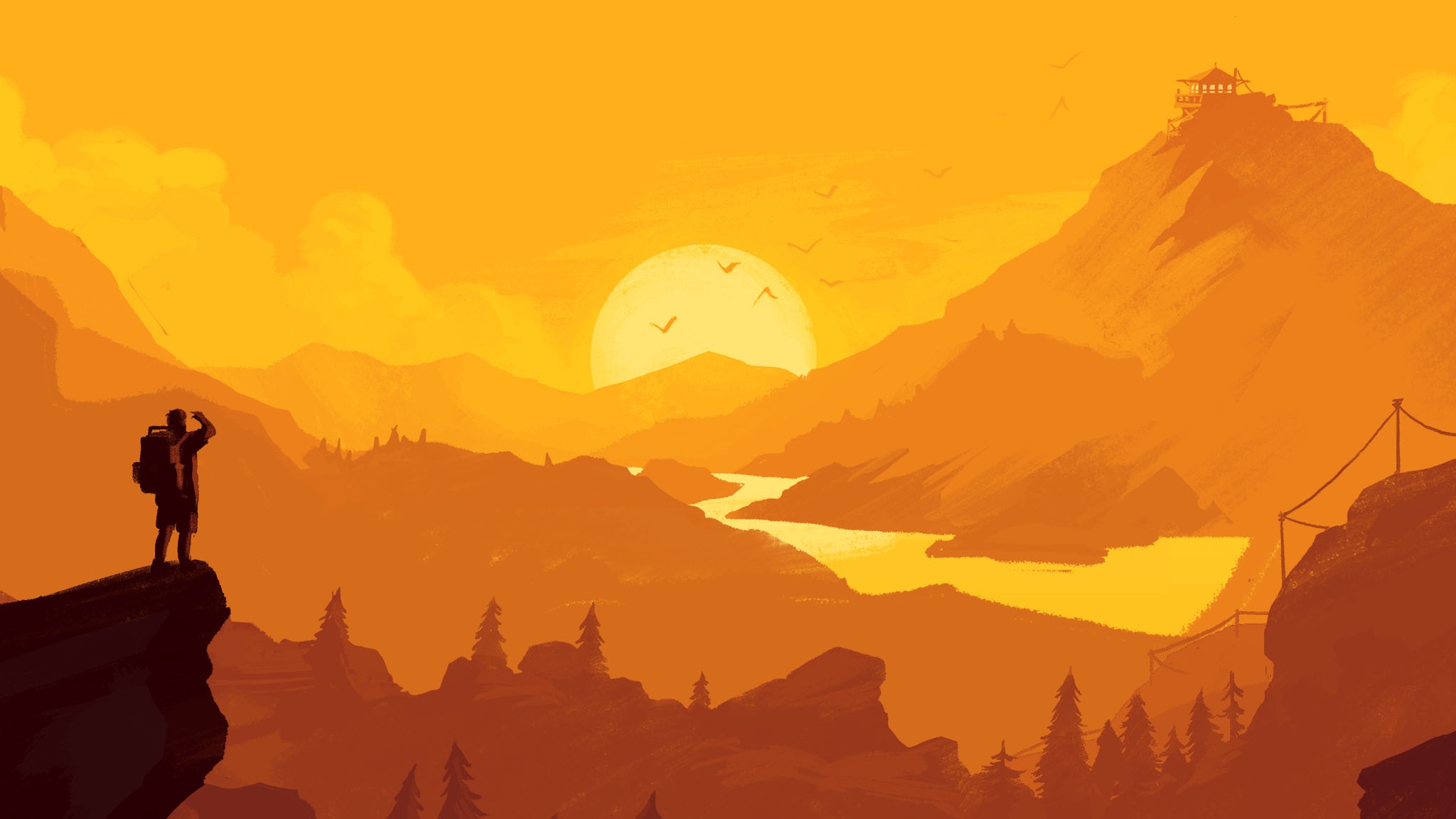 Firewatch Screenshot Wallpapers - 2048x1152 - 184591