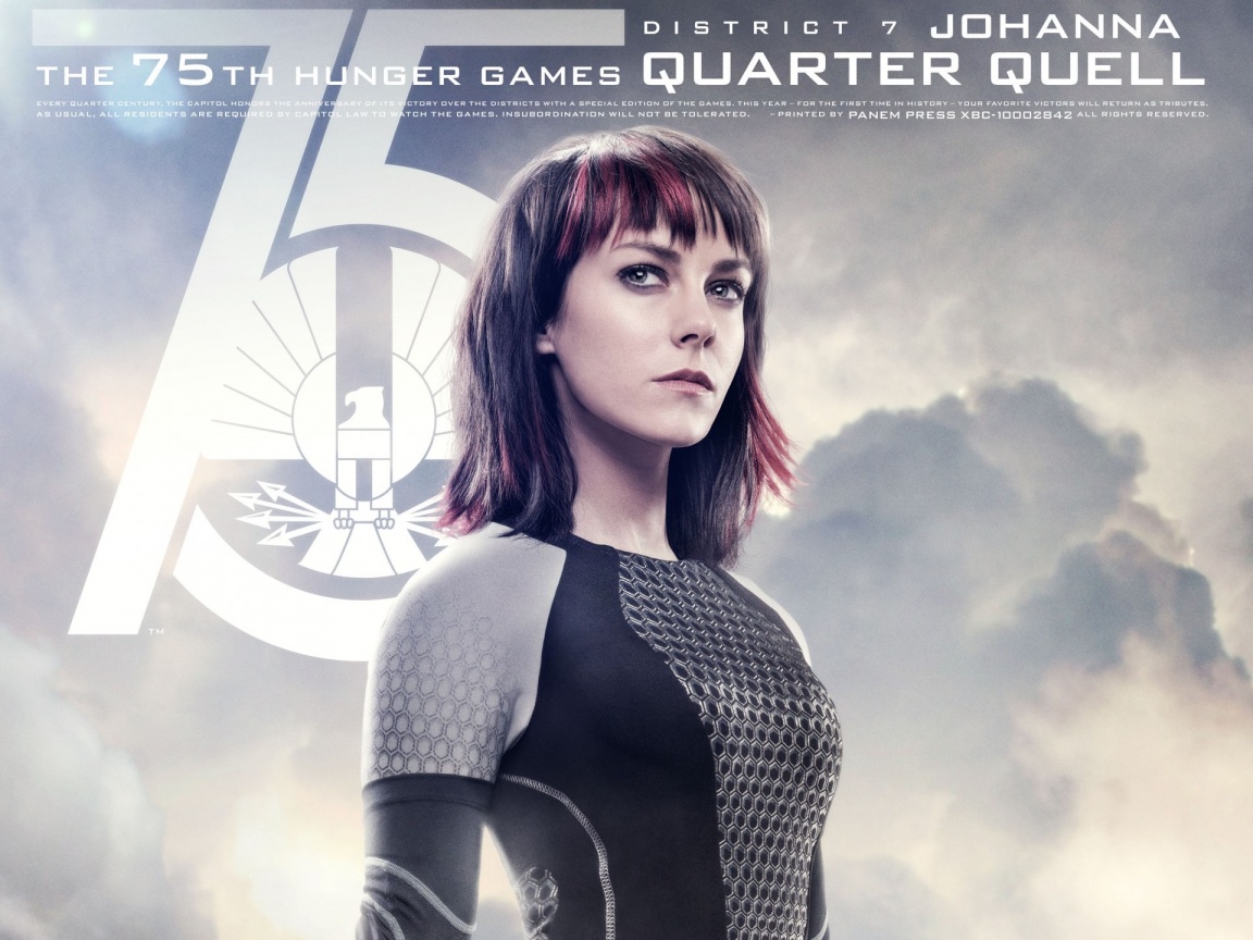 Johanna The Hunger Games Catching Fire Wallpapers 1152x864 285614 