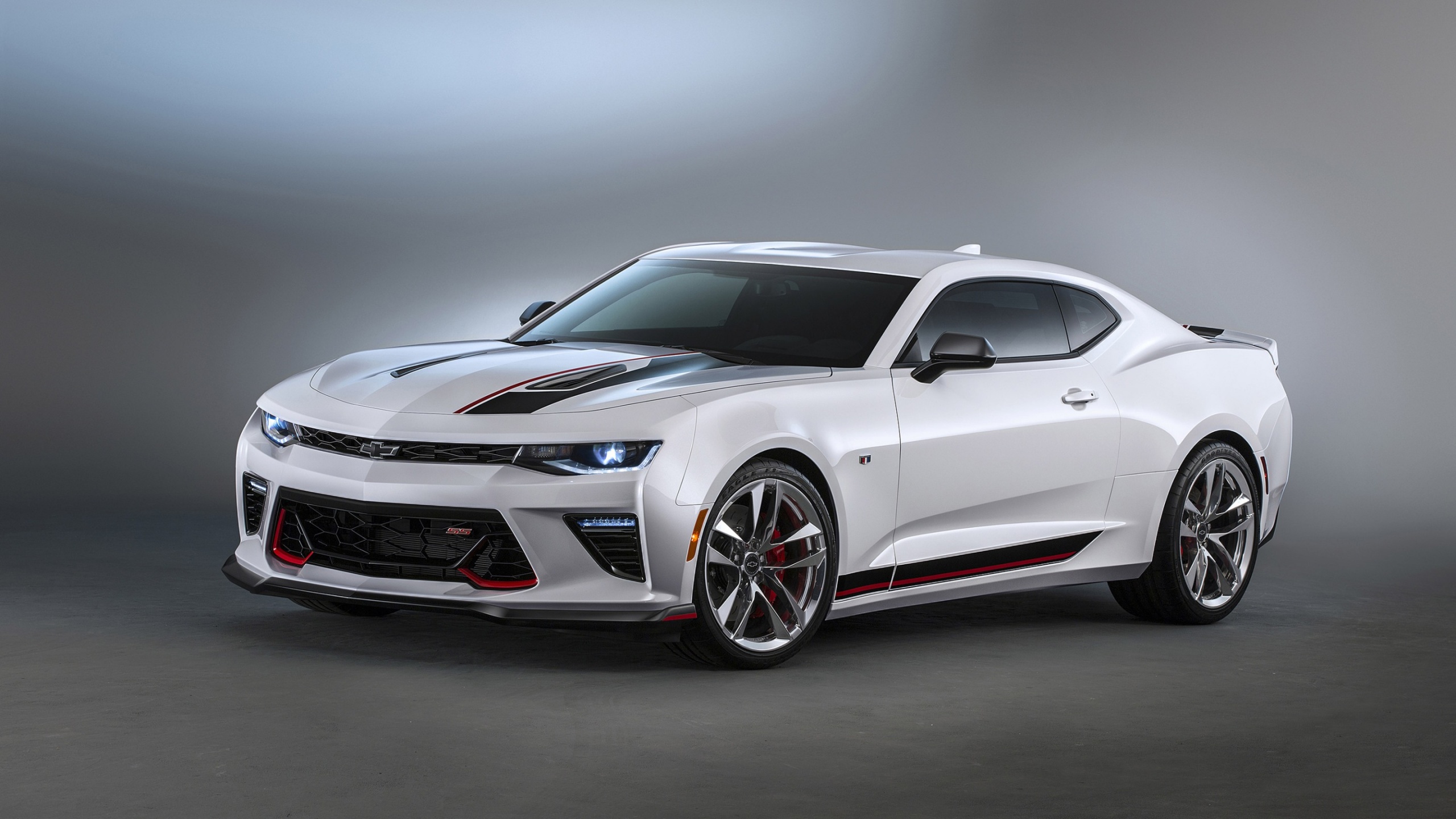 White Chevrolet Camaro SEMA Concepts Wallpapers 2560x1440 697006