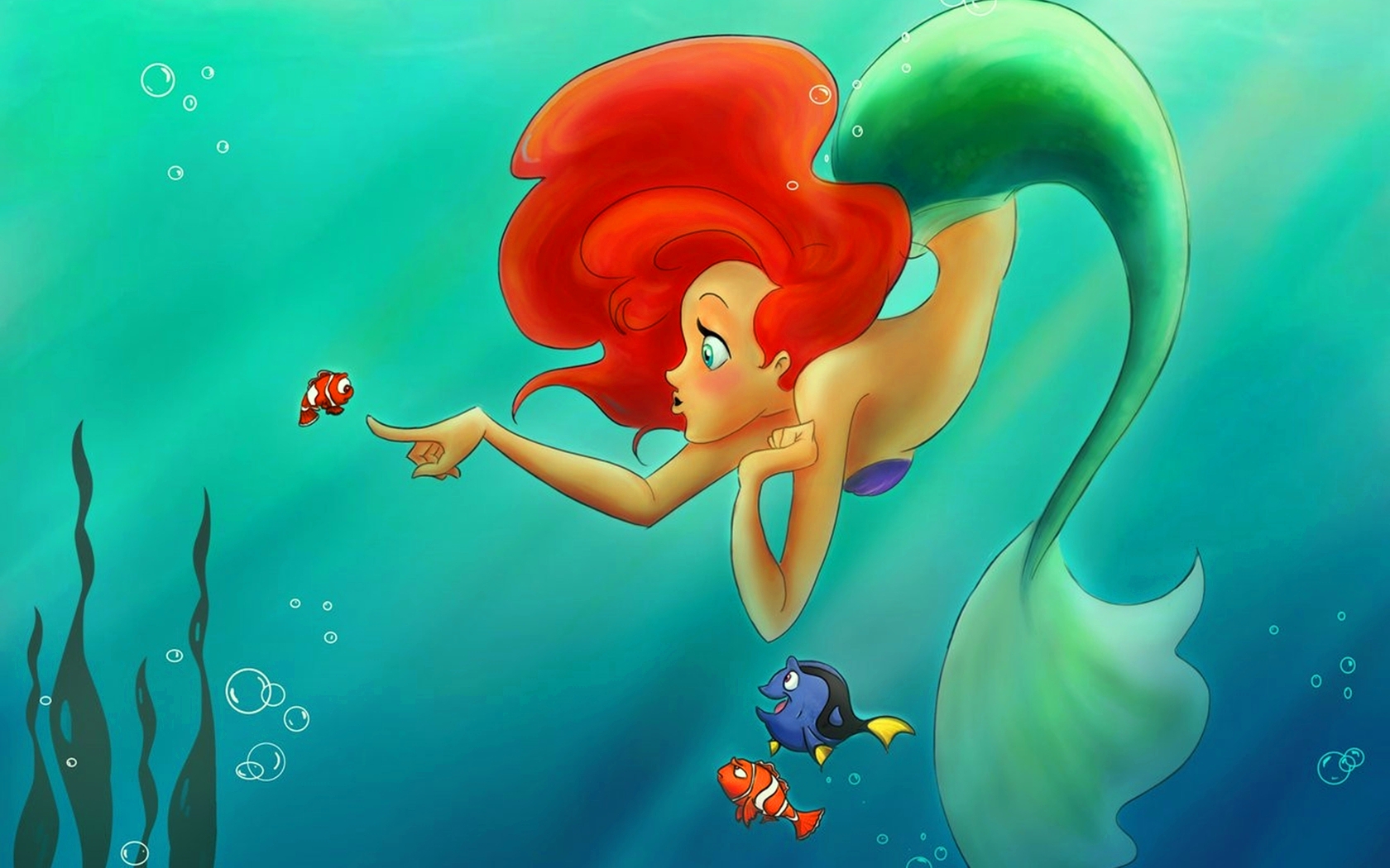 Ariel Disney Cartoon  1680 x 1050  Download  Close