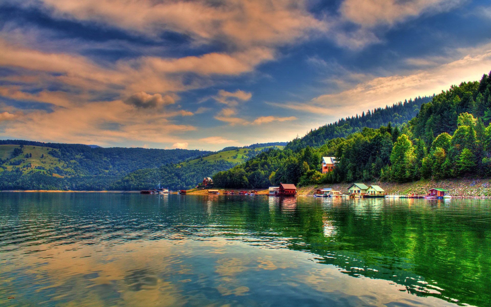 Bicaz Lake Romania Wallpapers 1920x1200 1586152