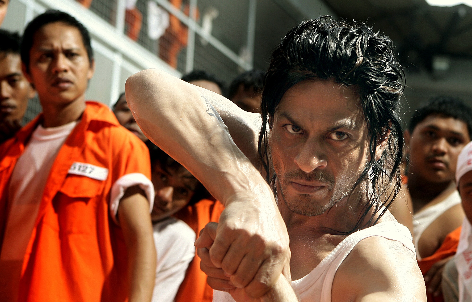 shahrukh khan hairstyle in don 2