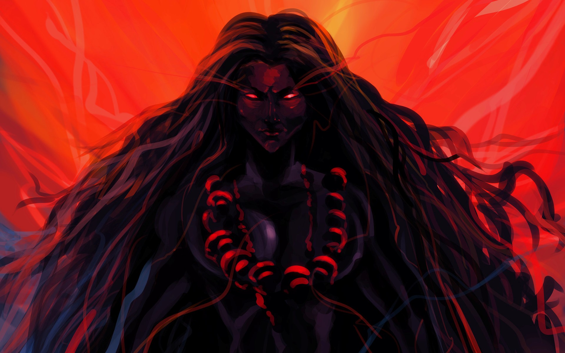 The Dark Mother Goddess Kali Wallpapers 1920x1200 312101