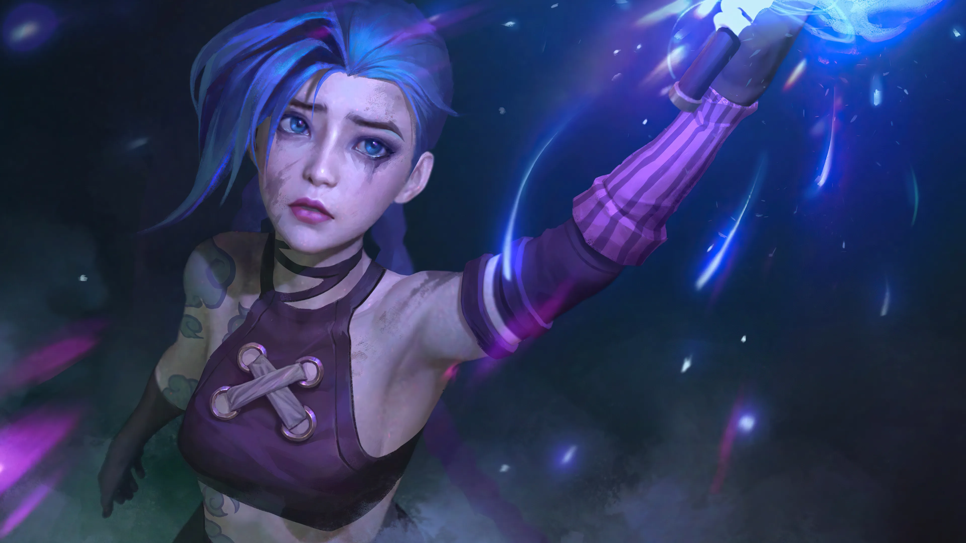 Arcane Jinx Wallpapers - Top 25 Best Arcane Jinx Backgrounds Download