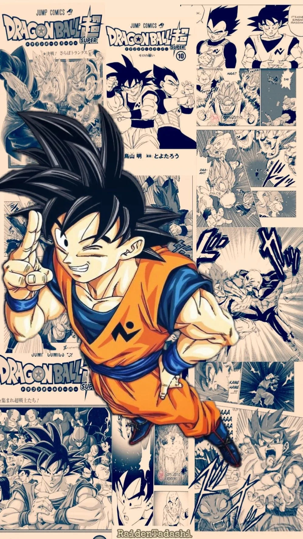 Pin by Skyzzis on Dragon Ball  Goku wallpaper, Anime wallpaper