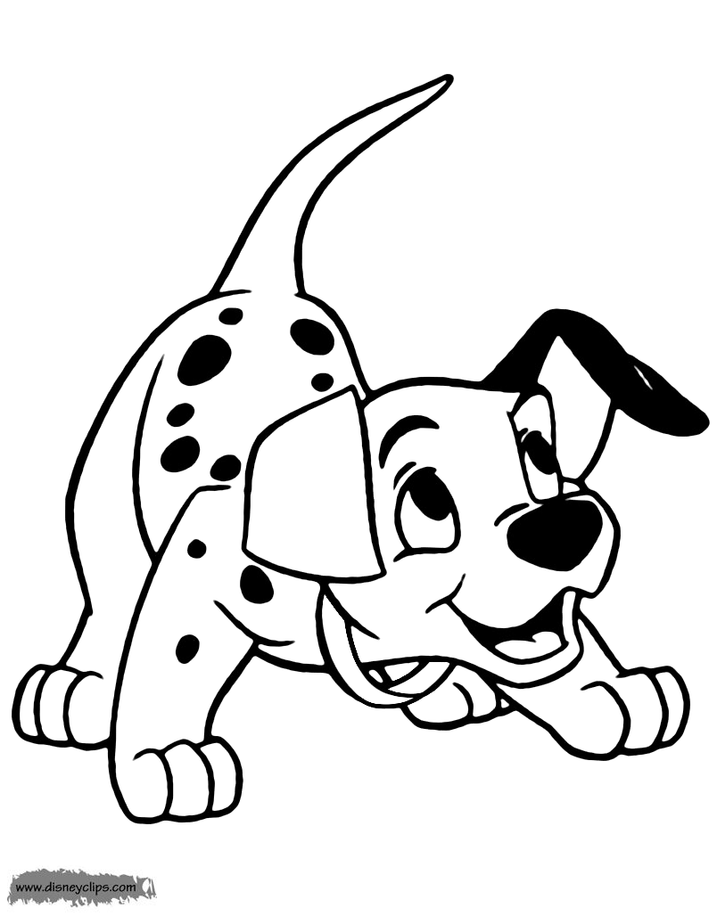 Dalmatians coloring pages