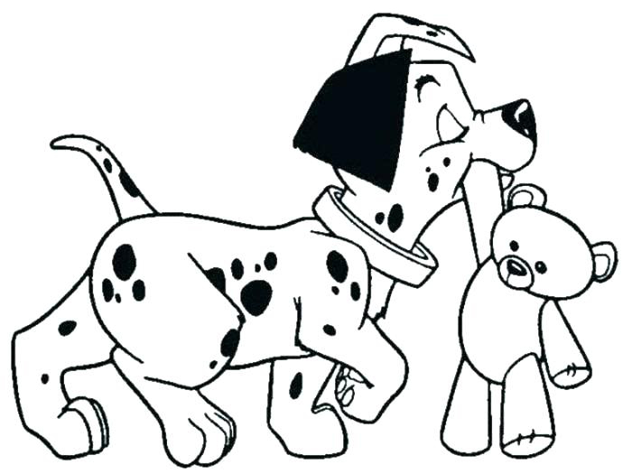 Dalmations coloring pages