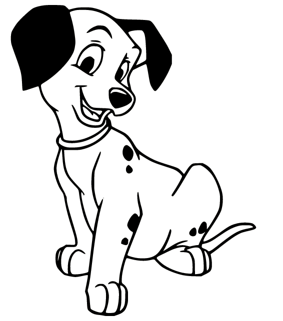 Dalmatians coloring pages printable for free download