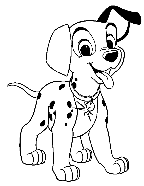 Dalmations coloring pages
