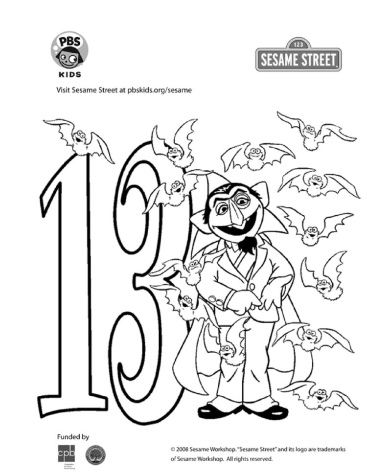 The number coloring page kids coloringâ kids for parents