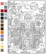 Th grade color by number coloring pages free coloring pages