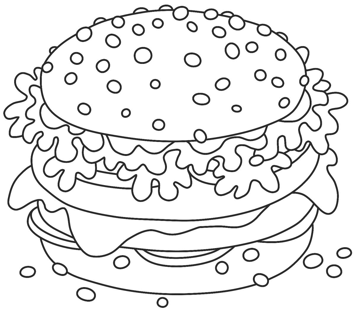 Food coloring pages free printable coloring pages of food that will make your stomach growl printables mom