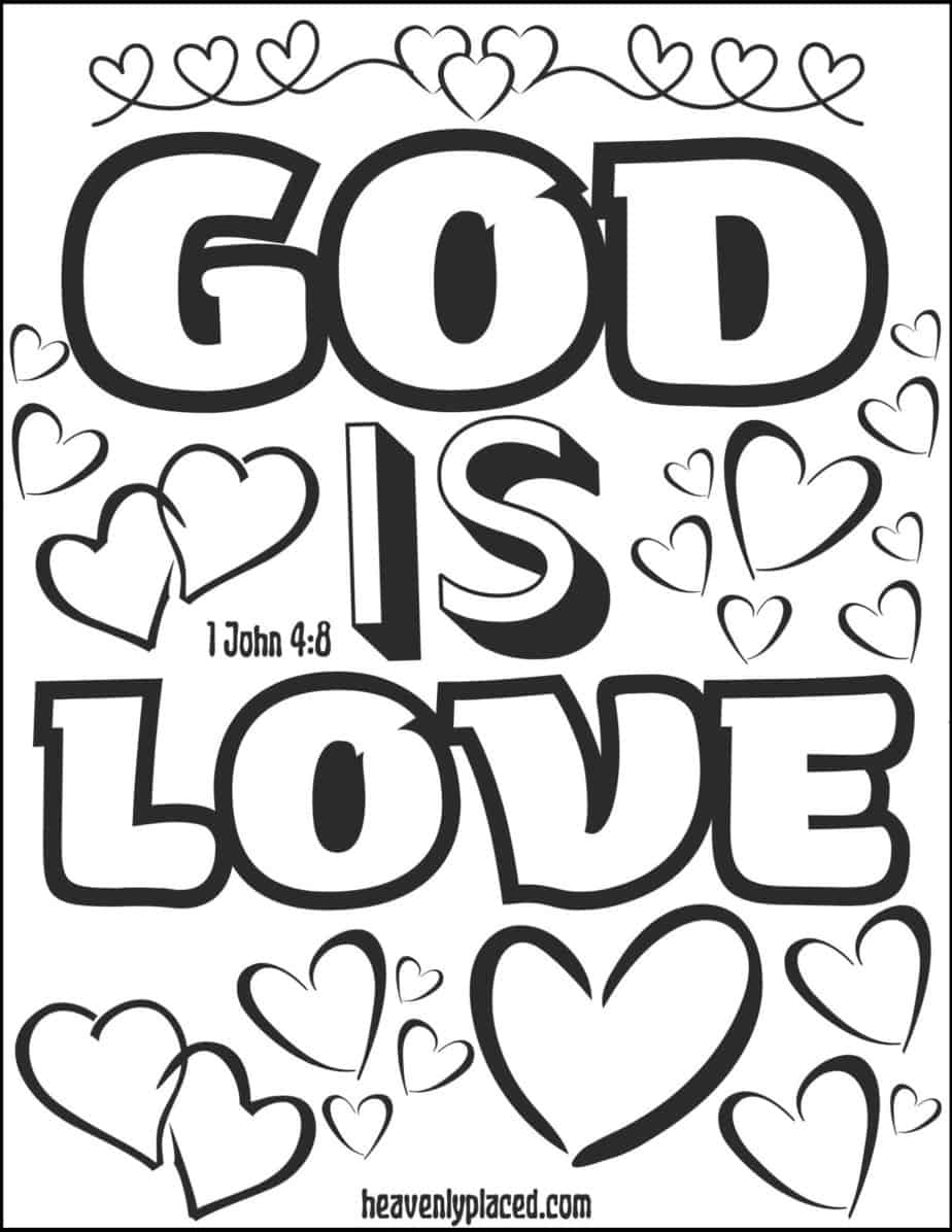 Free printable coloring pages heavenly placed