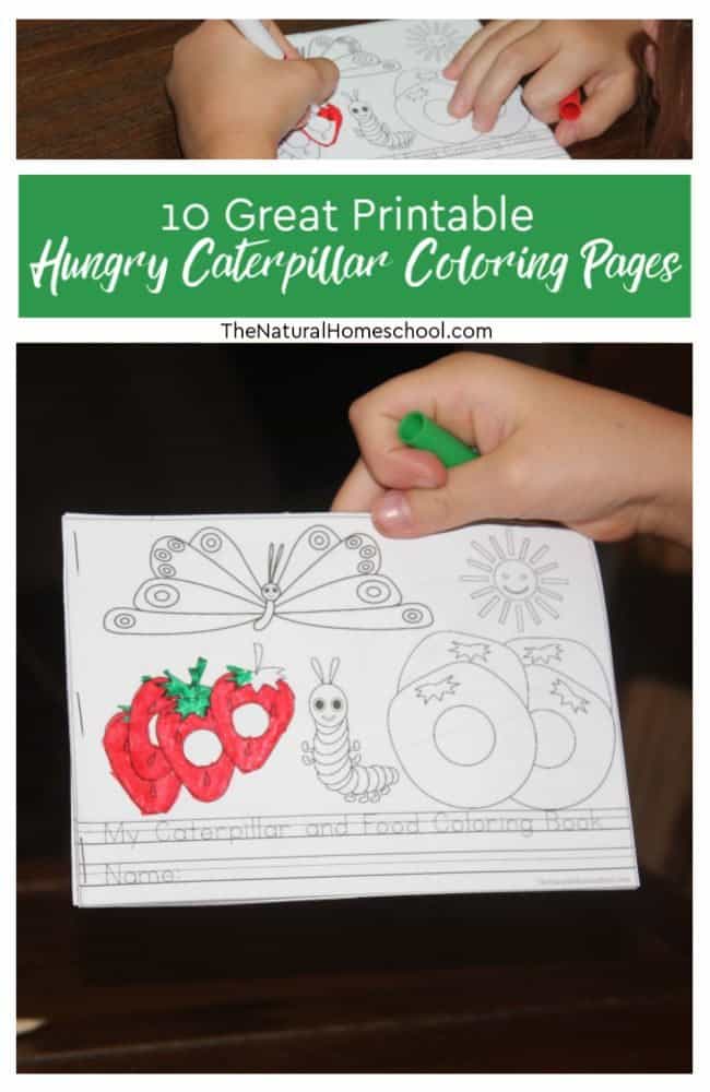 Of the greatest printable hungry caterpillar coloring pages in the world