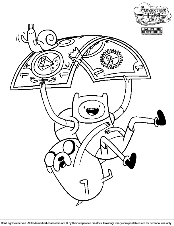 Printable coloring page