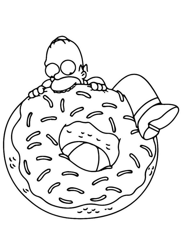 Aesthetic coloring pages cool coloring pages donut coloring page cute coloring pages