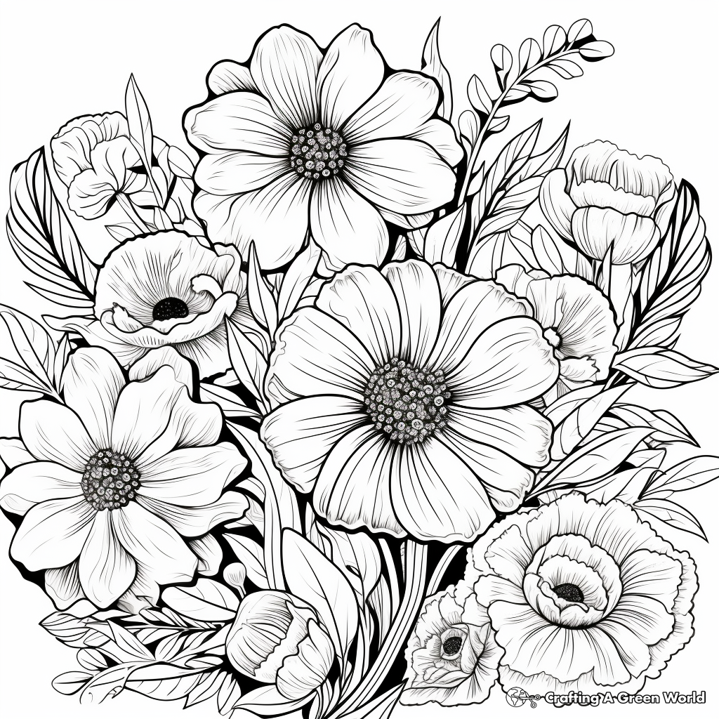 Aesthetic coloring pages