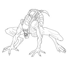 Top free printable funny alien coloring pages online