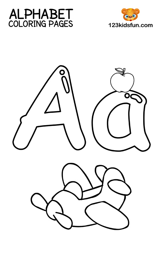 Free printable alphabet coloring pages for kids kids fun apps