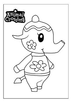 Dive into fun printable animal crossing coloring pages for kids