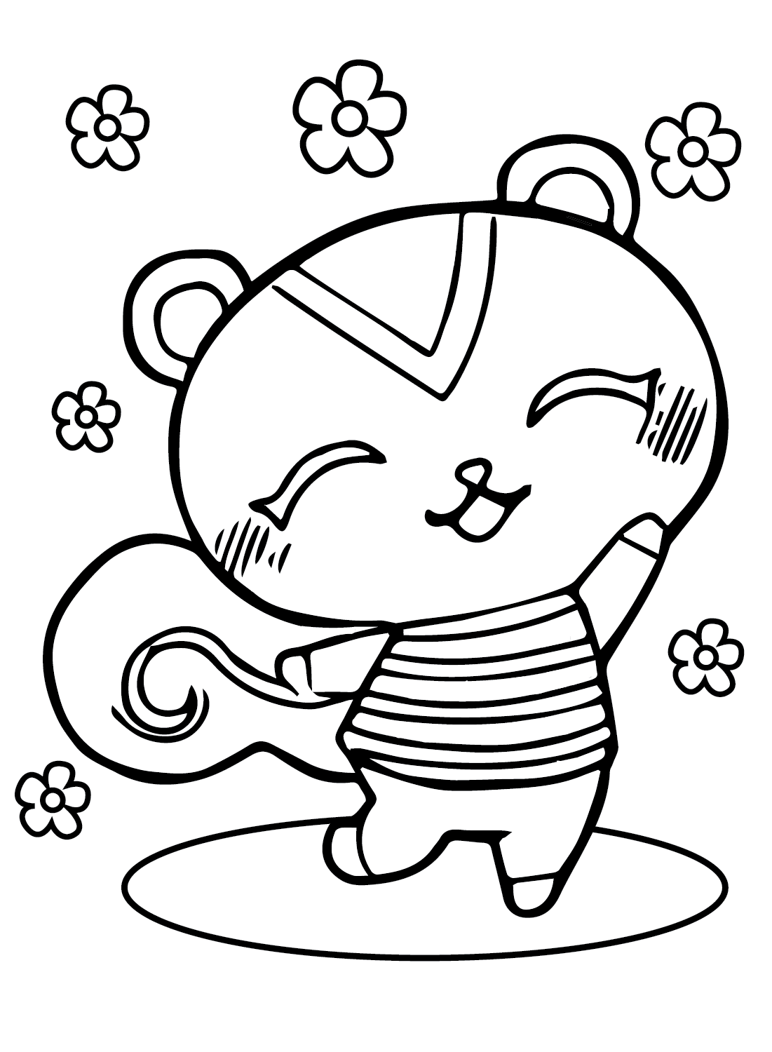 Animal crossing coloring pages printable for free download