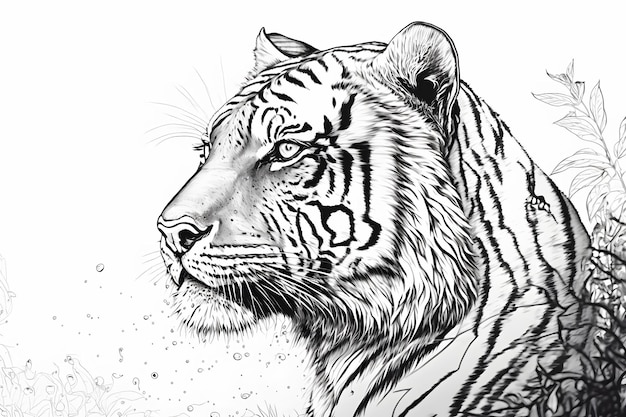 Premium photo coloring pages childrens drawings animals children transport houses nature