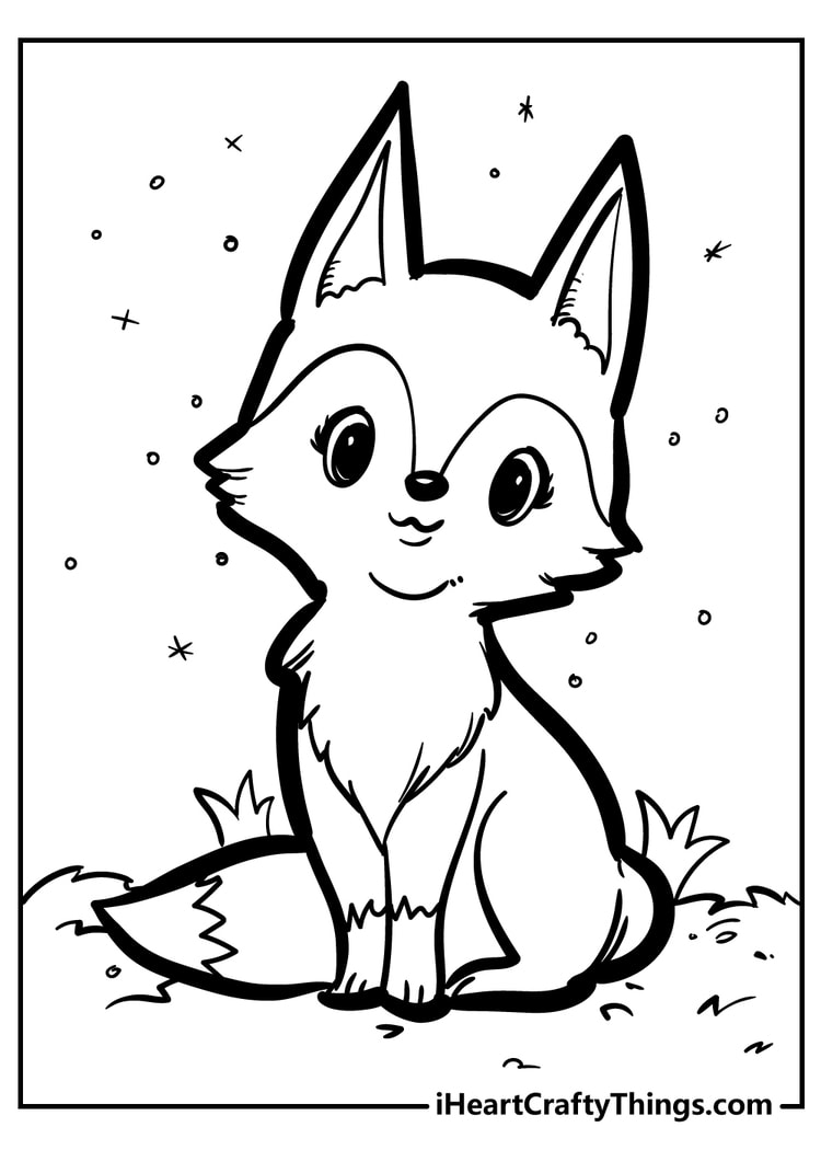 Fantastic fox coloring pages free printables