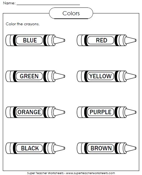 Printable colors worksheet color worksheets for preschool preschool colors kindergarten colors