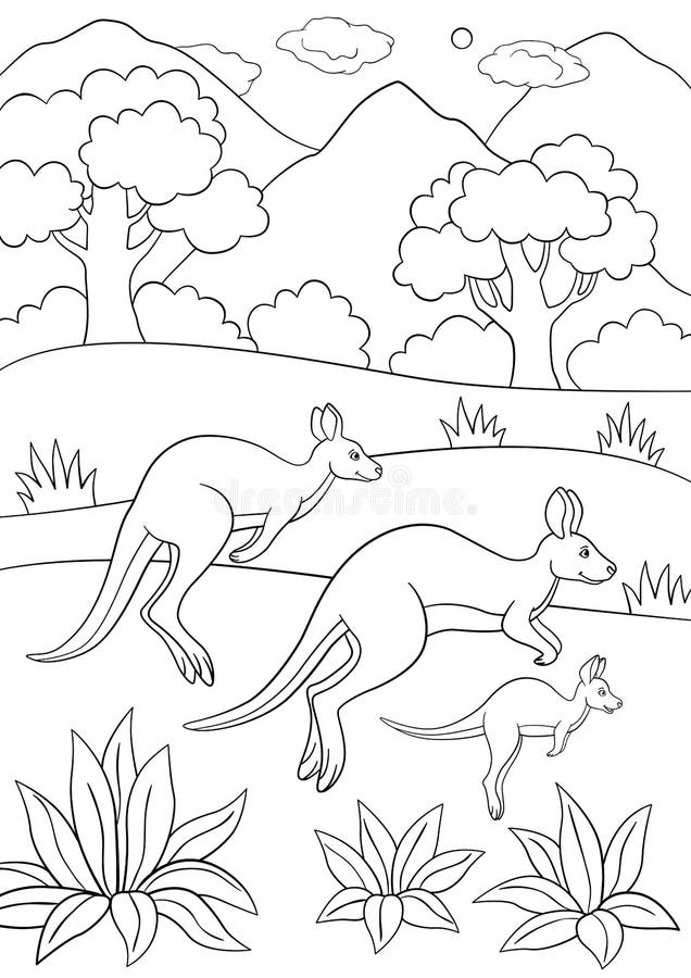 Australia colouring stock illustrations â australia colouring stock illustrations vectors clipart