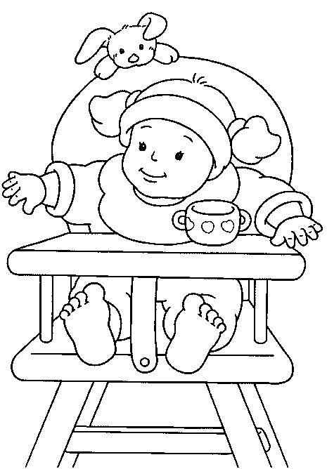 Free printable baby coloring pages for kids baby coloring pages free kids coloring pages baby colors
