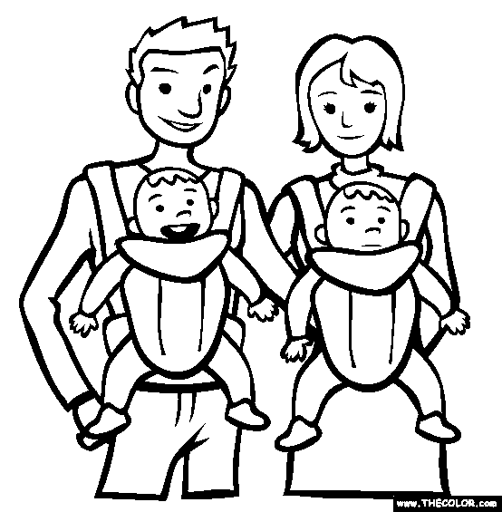 Baby online coloring pages