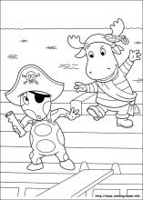 Backyardigans coloring pages on coloring