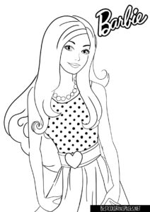 Barbie coloring pages