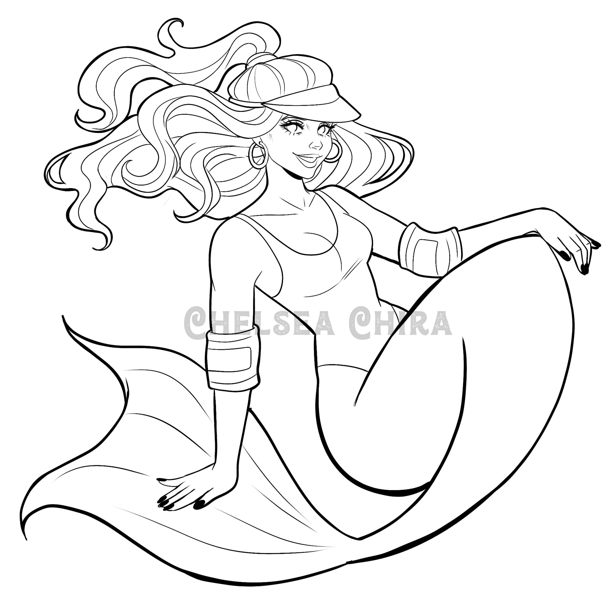 Barbie mermaid colouring sheet download now