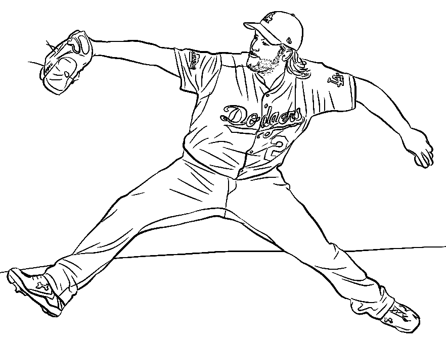 Mlb coloring pages printable for free download