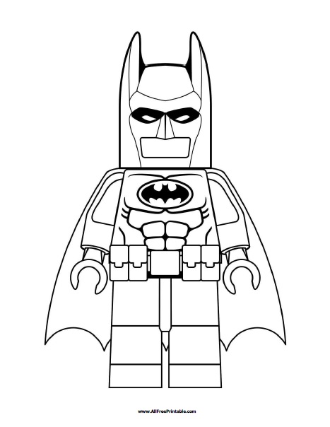 Lego batman coloring page â free printable