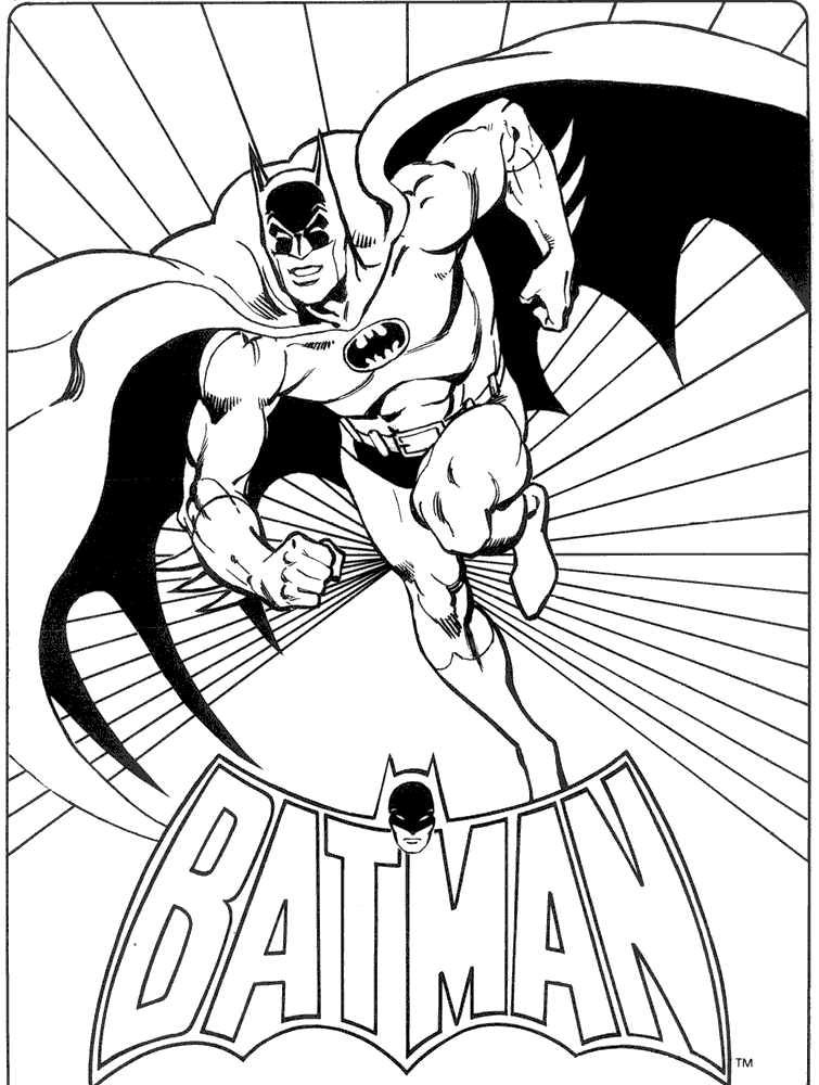 Coloring pages batman coloring sheet