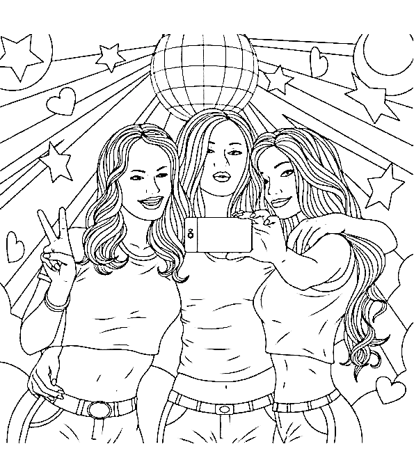 Bff coloring pages printable for free download