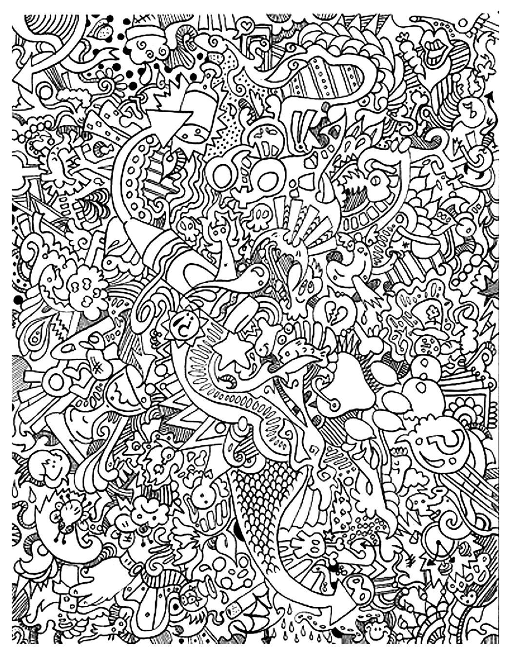 Free printable coloring pages for escaping reality â style thirst