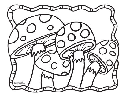 Fall coloring pages