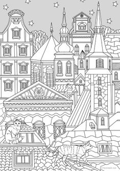 Architecture coloring pages for adults ideas coloring pages adult coloring pages colouring pages