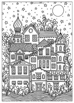 Architecture coloring pages for adults ideas coloring pages adult coloring pages colouring pages