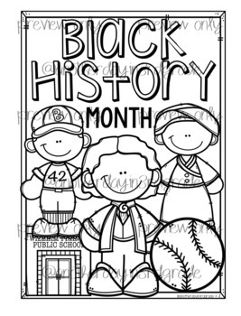 Black history month coloring pages posters by impact in intermediate