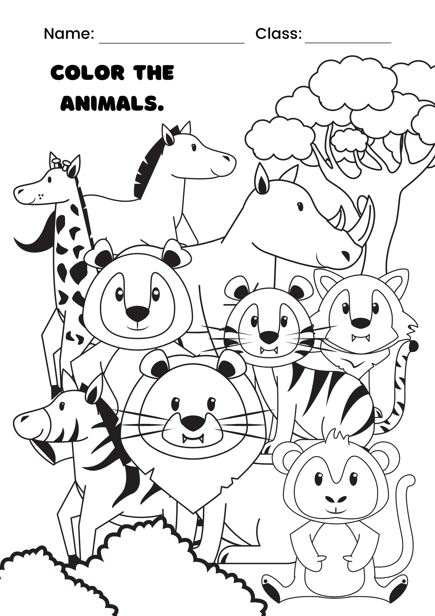 Make a colouring book in minutes to entertain your kids for hours