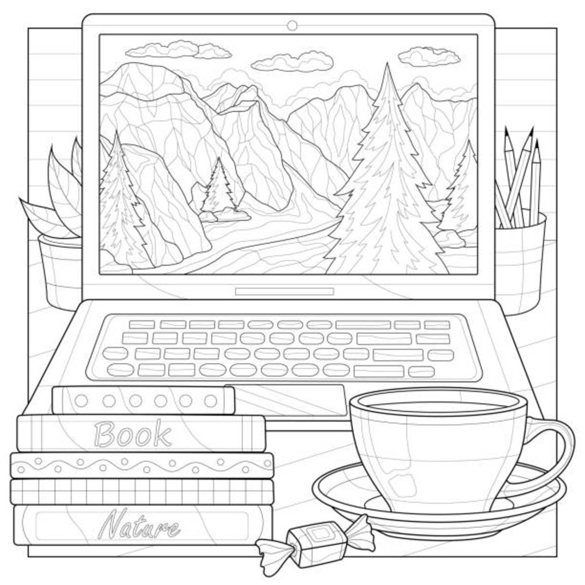 Free printable coloring pages for adults