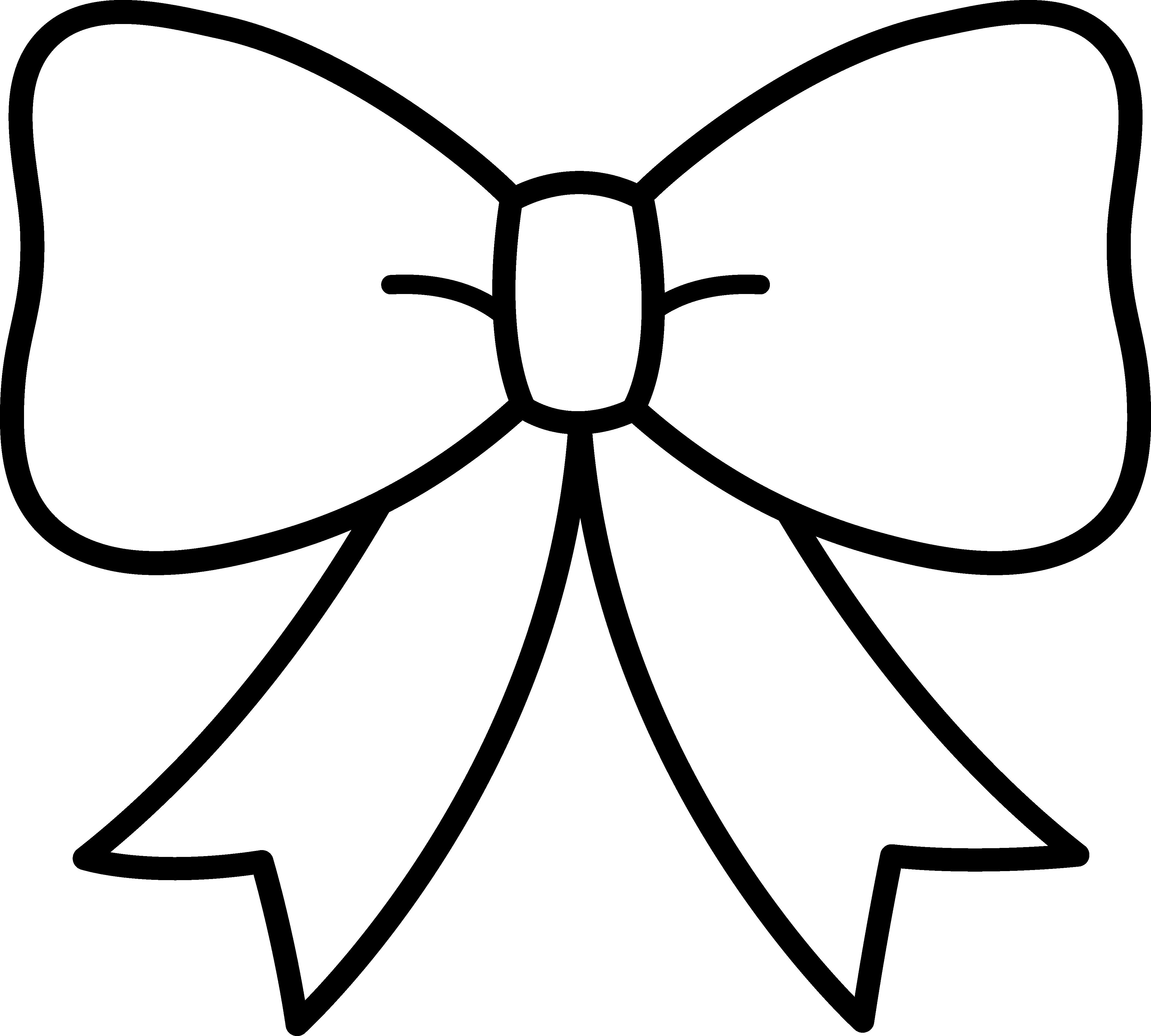 Bows coloring pages