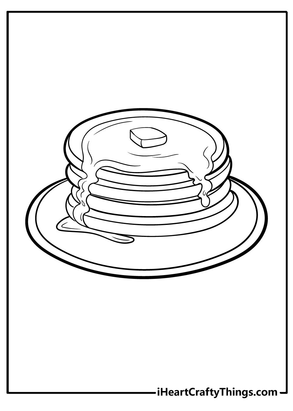 Food coloring pages free printables